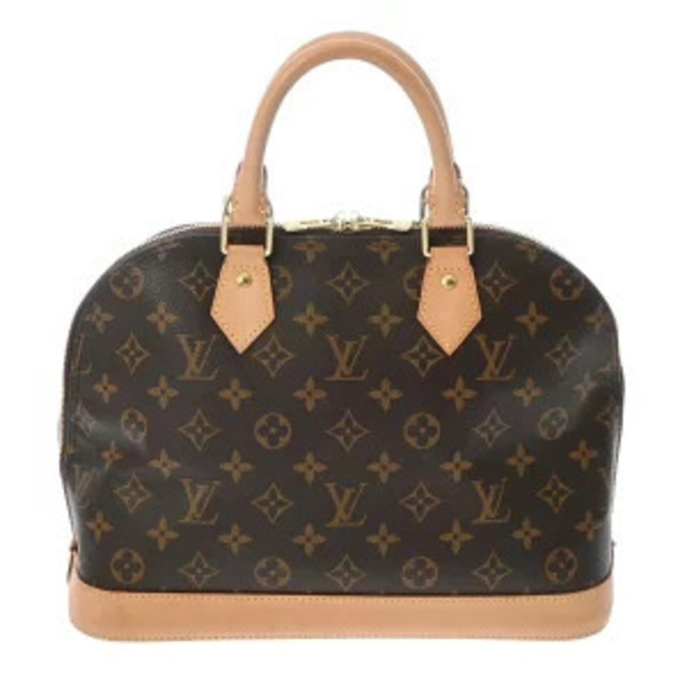 Louis Vuitton Monogram Alma Brown Canvas Handbag